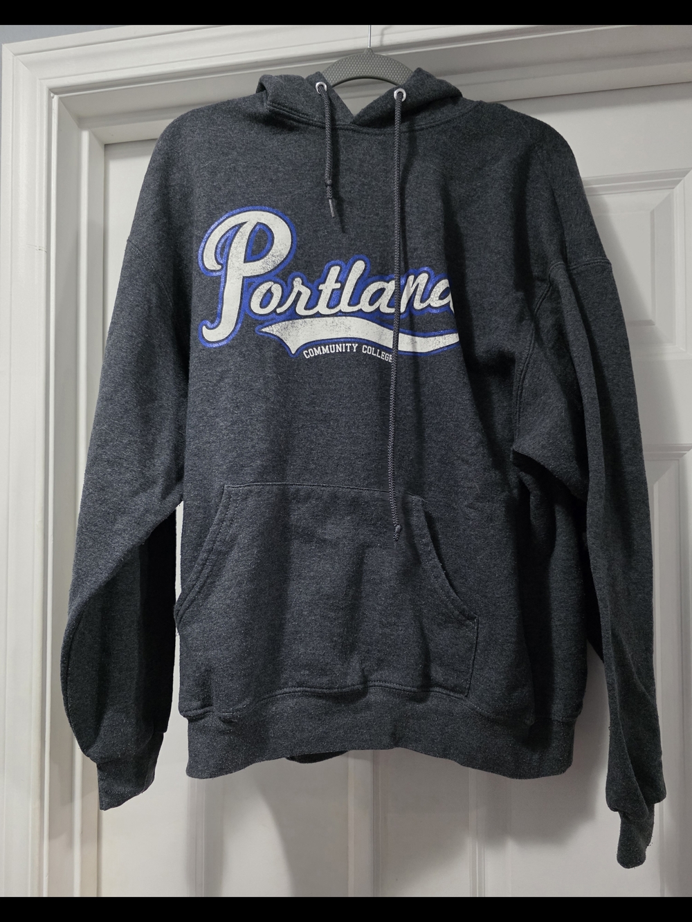 Jerzees Charcoal Portland Community College Pullover Hoodie